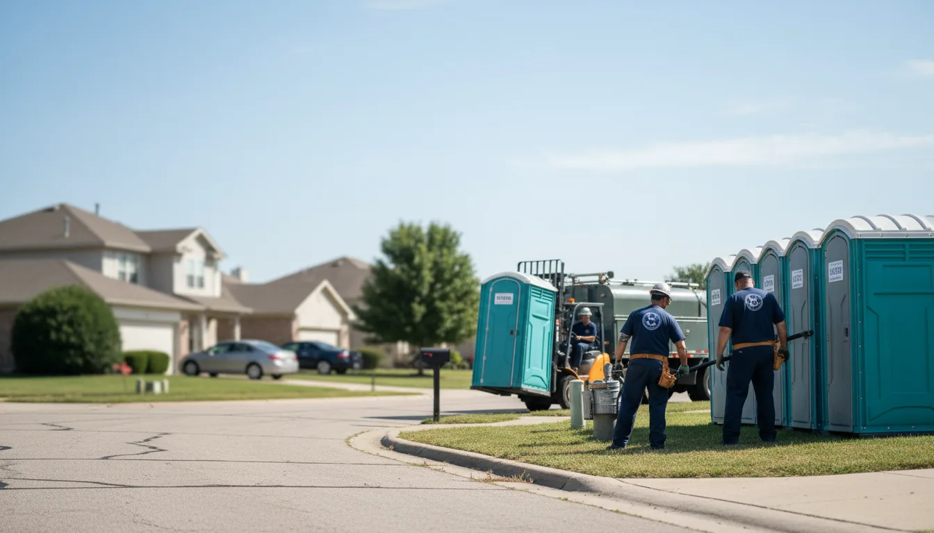 Porta Potty Rental in Steamboat Rock, IA near me